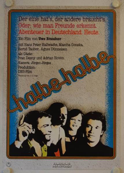 50/50 original release german movie poster